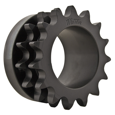 Double Strand Sprocket; 50-2 Chain Size; 14 Teeth; Requires H Split Taper Bushing